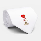 Ik hou van Pope Francis Stropdas (Opgerold)