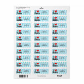 Ik hou van poppen etiket (Full Sheet)