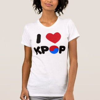 Ik hou van popshirt t-shirt