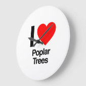 ik hou van populierbomen grote klok (Hoek)