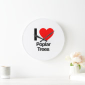 ik hou van populierbomen grote klok (Huis)