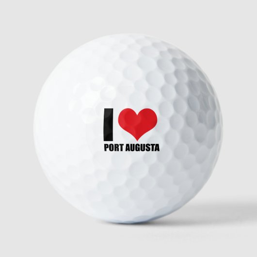 Ik hou van Port Augusta Golfballen (Voorkant)