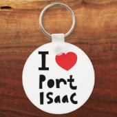 Ik hou van Port Isaac Sleutelhanger (Voorkant)