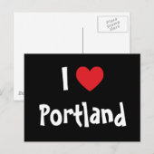 Ik hou van Portland Briefkaart (Voorkant / Achterkant)