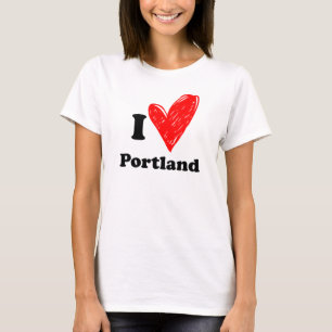 Ik hou van Portland T-shirt