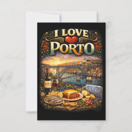 Ik hou van Porto Bedankkaart
