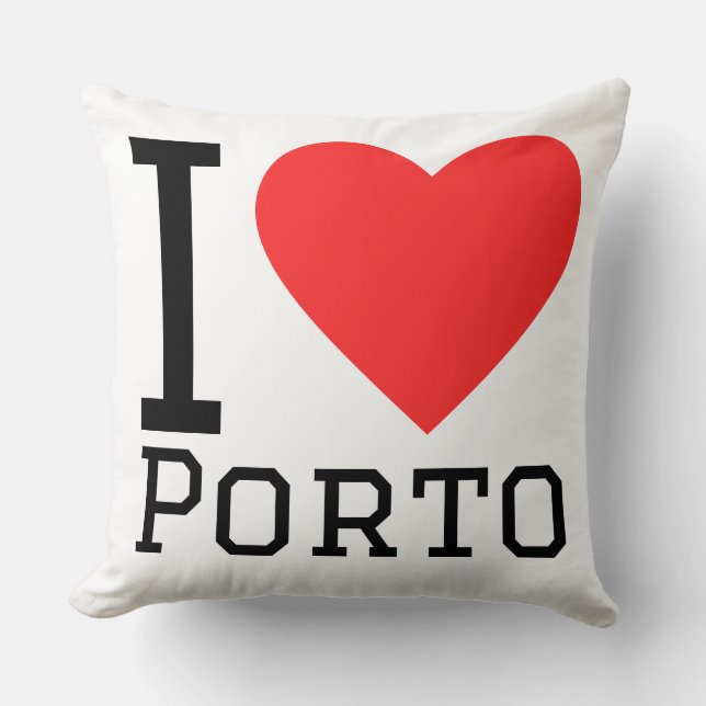 Ik hou van Porto  Kussen (Voorkant)