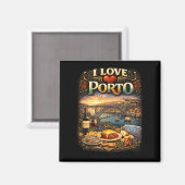 Ik hou van Porto Magneet (Voorkant / Achterkant)