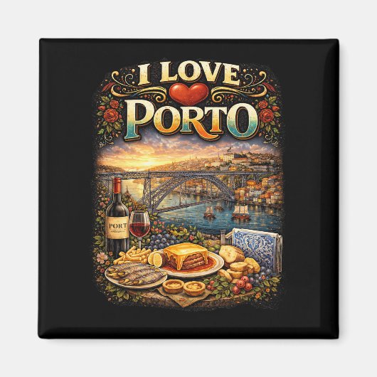 Ik hou van Porto Magneet (Voorkant)