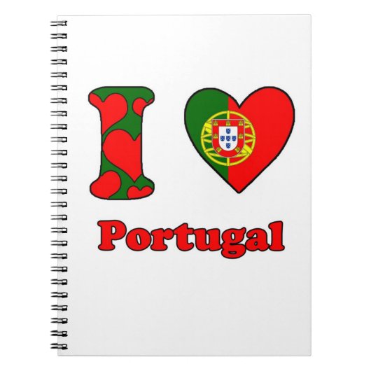 Ik hou van Portugal Notitieboek (Voorkant)
