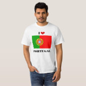 Ik hou van Portugal T-shirt (Voorkant volledig)