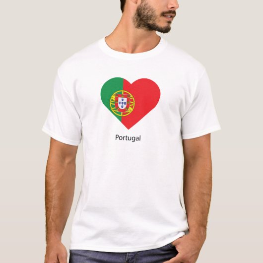 Ik hou van Portugal T-shirt (Voorkant)