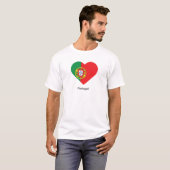 Ik hou van Portugal T-shirt (Voorkant volledig)