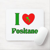 Ik hou van Positano Italië Muismat (Met muis)