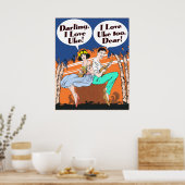 Ik hou van Poster (Keuken)