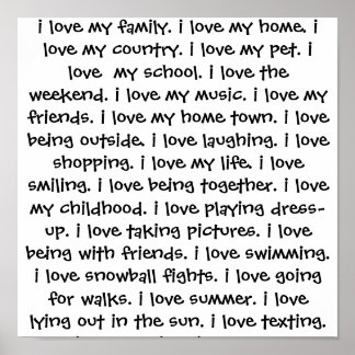 Ik hou van... poster