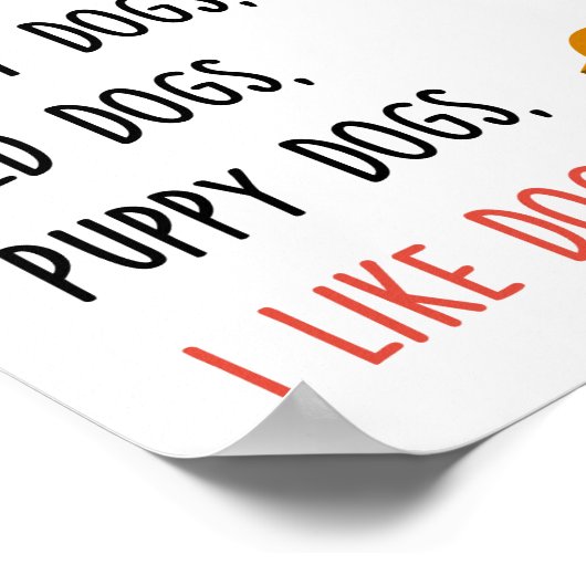 Ik hou van Poster (Hoek)