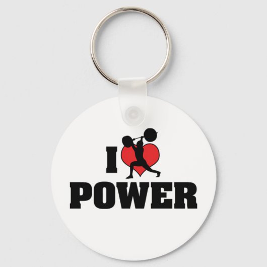 Ik Hou Van Power Sleutelhanger (Voorkant)