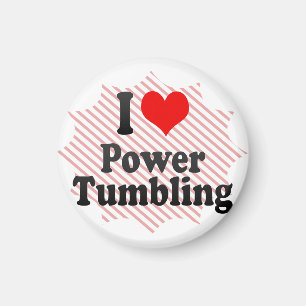 Ik hou van Power Tumbling Magneet