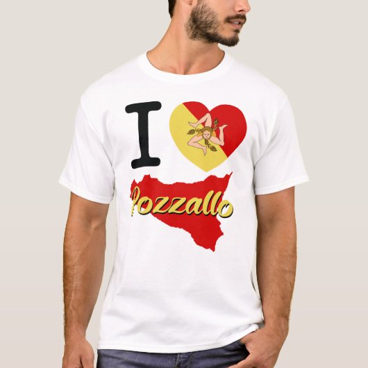 Ik hou van Pozzallo T-shirt (Voorkant)