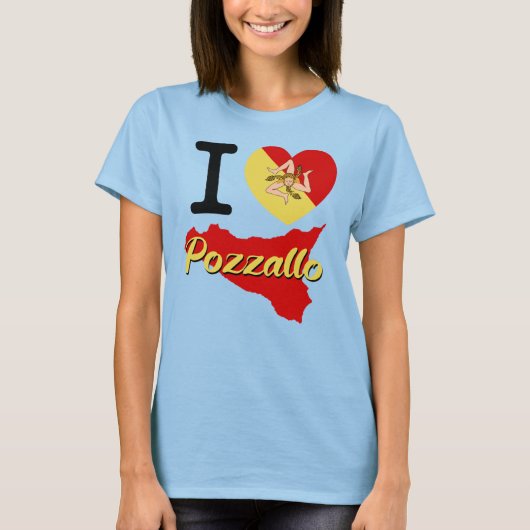 Ik hou van Pozzallo T-shirt (Voorkant)