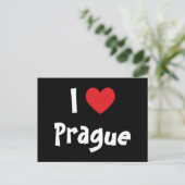 Ik hou van Praag Briefkaart (Staand voorkant)