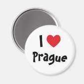 Ik hou van Praag Magneet (Voorkant / Achterkant)