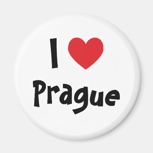 Ik hou van Praag Magneet (Voorkant)