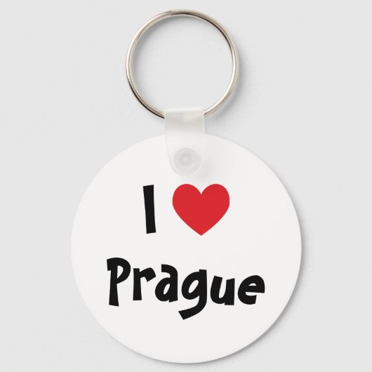 Ik hou van Praag Sleutelhanger (Voorkant)