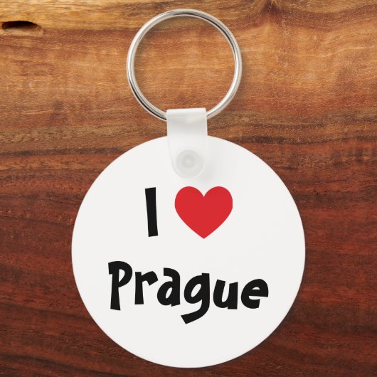 Ik hou van Praag Sleutelhanger (Voorkant)