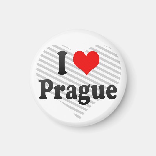 Ik hou van Praag, Tsjechië Magneet (Voorkant)