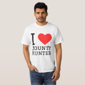 Ik hou van premiejager t-shirt (Voorkant volledig)