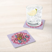 Ik hou van Pretzel Day Onderzetter set (Insitu)