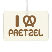 Ik hou van Pretzel Luchtverfrisser (Achterkant)