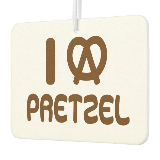 Ik hou van Pretzel Luchtverfrisser (Links)