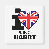 Ik hou van prins Harry Magnet (Voorkant)