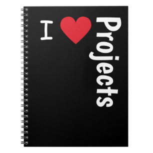 Ik hou van Project Manager Fun PMO Project Team Gi Notitieboek
