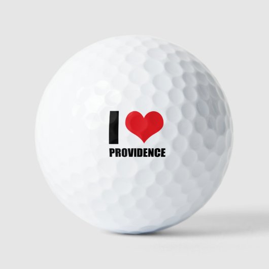 Ik hou van Providence Golfballen (Voorkant)