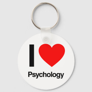ik hou van psychologie sleutelhanger