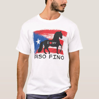Ik hou van Puerto Rican Paso Fino T-shirt