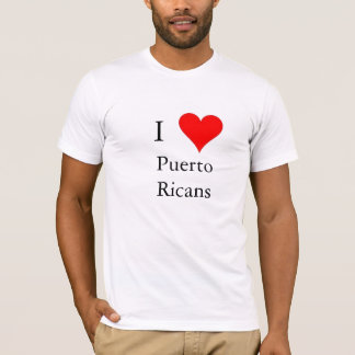 Ik hou van Puerto Ricans T-shirt