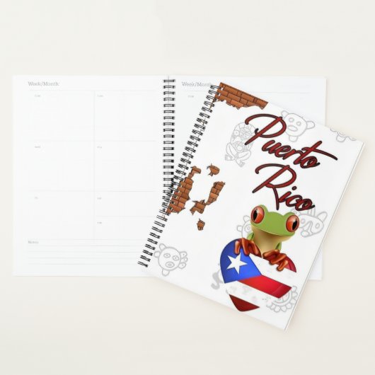 Ik hou van Puerto Rico Planner  (Display)