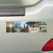 "Ik hou van Puerto Vallarta!" Bumpersticker (Op auto)