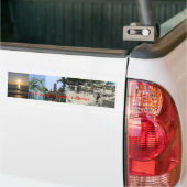 "Ik hou van Puerto Vallarta!" Bumpersticker (Op Truck)