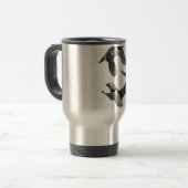 Ik hou van Puffins! Reisbeker (Voorkant links)