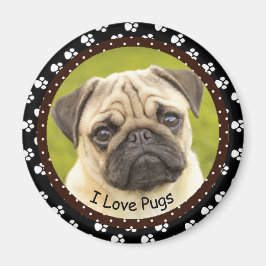 Ik hou van Pugs 2 Magneet
