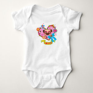 Ik hou van Pugs! Baby Bodysuit