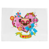 Ik hou van Pugs! Cadeautasjes Groot Cadeauzakje (Achterkant)