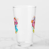 Ik hou van Pugs! Glazen tumbler (Links)