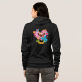 Ik hou van Pugs! Hoodie #2 (Achterkant volledig)